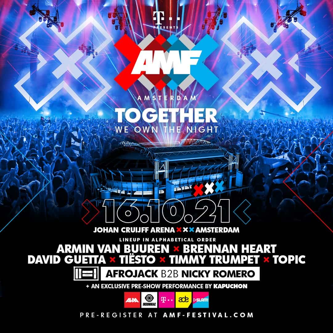 AMF Amsterdam reveals star-studded lineup for 2021 edition
